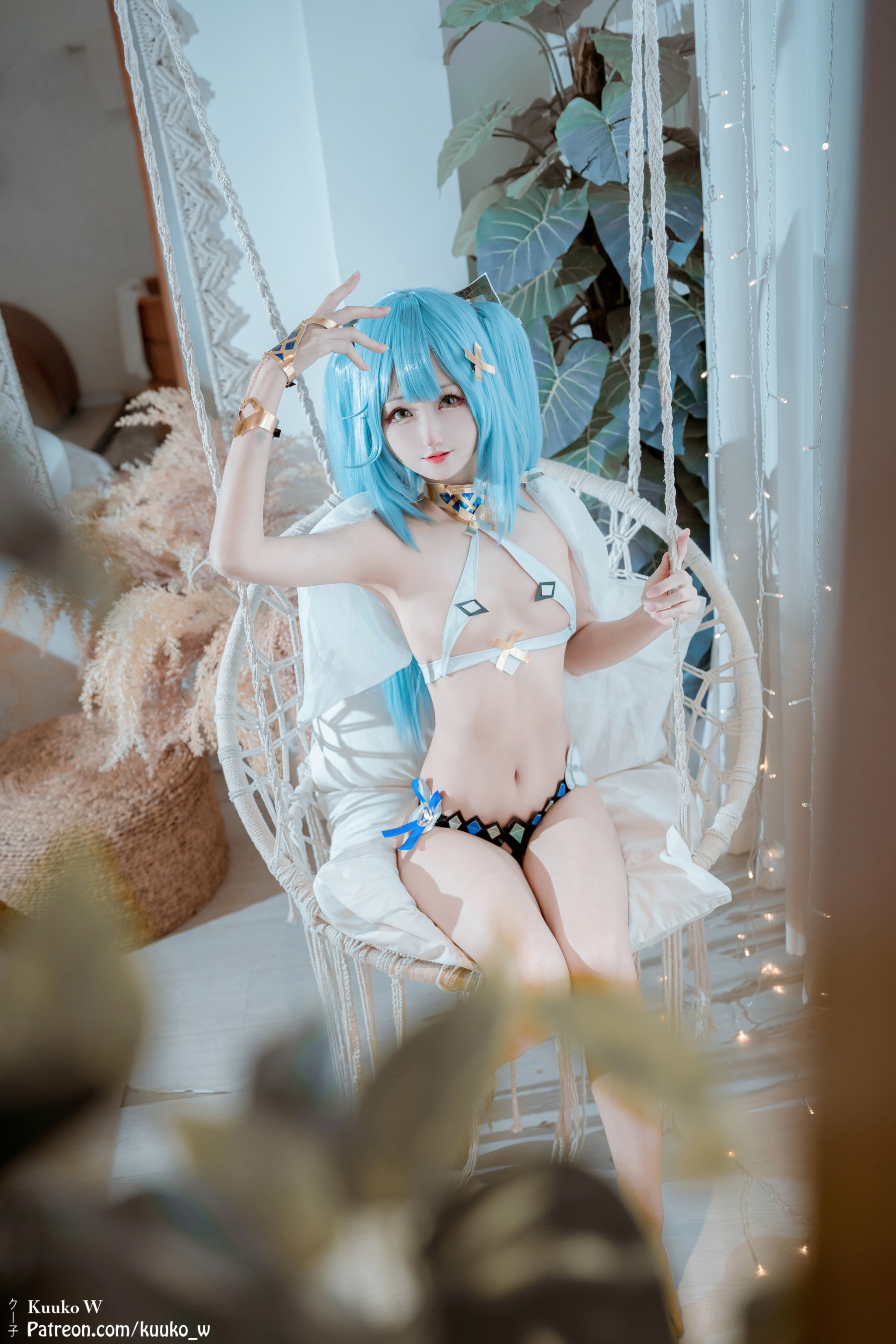 图片[1]-Kuuko W – NO.193 Faruzan Lingerie[34P]-XikXak